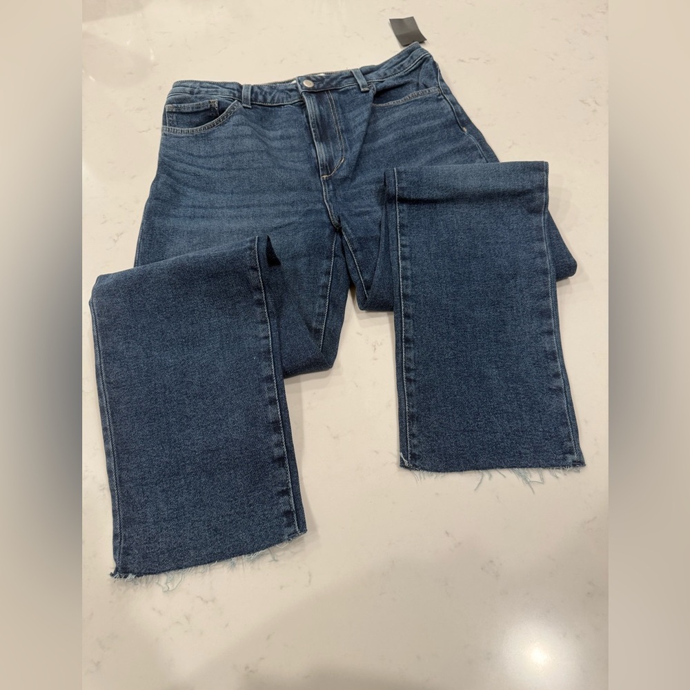 Joe's Jeans Dark Blue Straight Leg Denim Womens 32